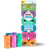 
              Bags on Board Patterned Dog Waste Bags, 9x14 in, 140 bags, Patterned (3203940045)
            
