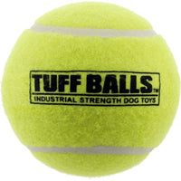 PetSport USA 4" Giant Tuff Balls for Large Dogs [Pet Safe Non-Toxic Industrial Strength Tennis Balls for Exercise, Play Time & Dog Training]