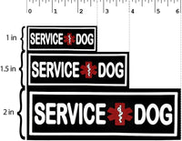 
              Dogline 3D Rubber Removable Patches for Dog Harness and Vest
            