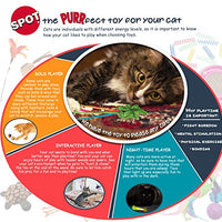 Ethical Colored Plush Mice with Catnip Cat Toy, 4-Pack