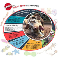 SPOT Ethical Pets 54277 Red Alert Dual Texture Bone Pet Chew Toys