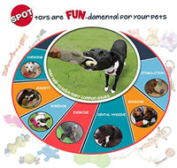 
              SPOT Ethical Pets 54278 Red Alert Dual Texture Bone Pet Chew Toys
            
