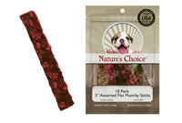 
              10pk 5"x3/4" Flat Munchy Strips
            