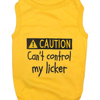 Parisian Pet® - Can't Control My Licker Dog T-Shirt
