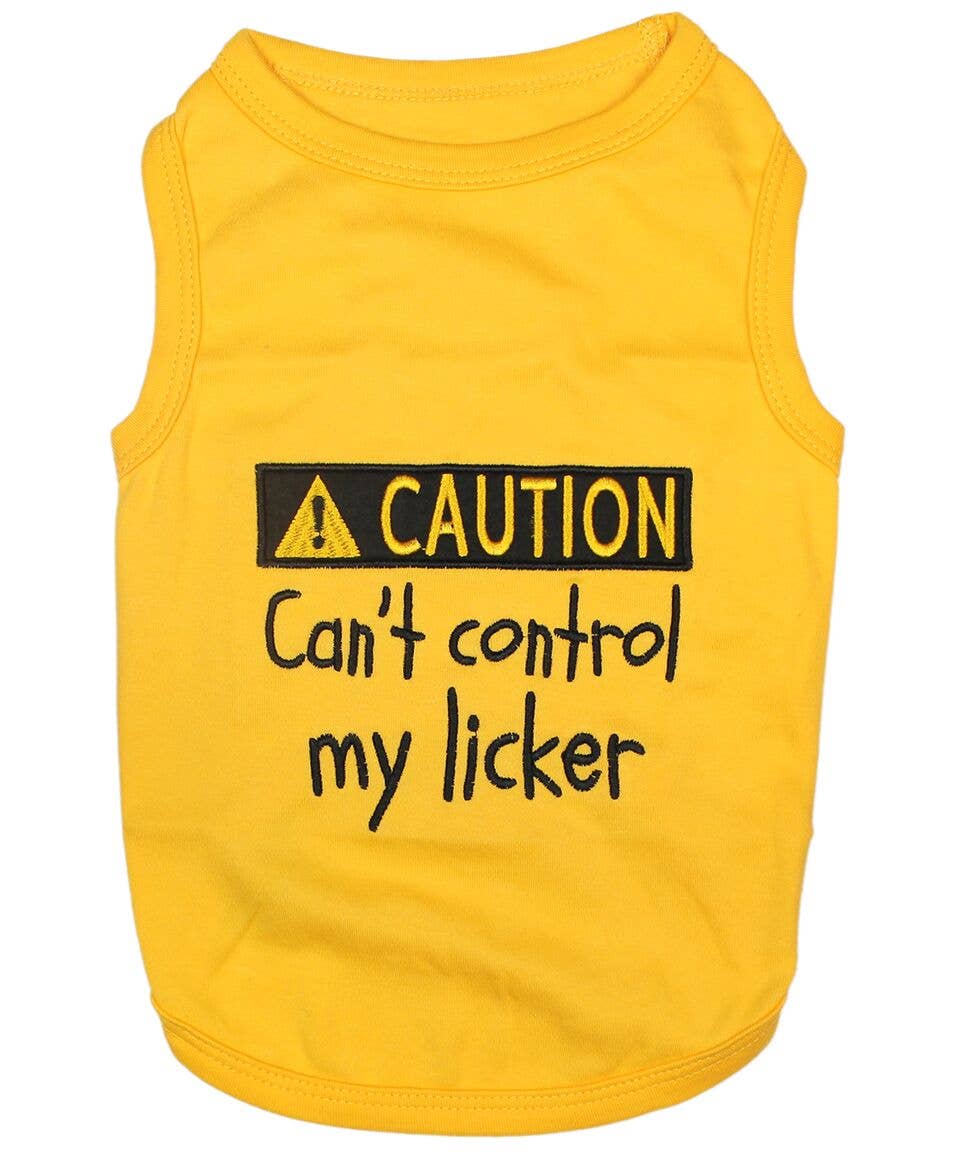 Parisian Pet® - Can't Control My Licker Dog T-Shirt