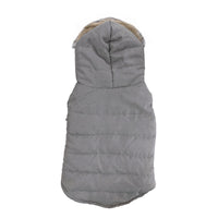 
              Fashion Pet Velvety Puffer Coat Gray XS
            