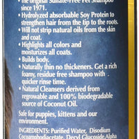 Bio-Groom DBB20012 Protein Lanolin Tearless Concentrate Small Pet Shampoo, 12-Ounce