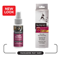 
              Nutri-Vet Liquid Bandage Spray for Dogs | Discourages Licking and Chewing | Protects & Soothes Minor Injuries | 2 Ounces
            