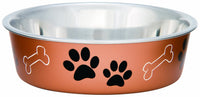 
              Loving Pets Metallic Bella Bowl, Small, Copper
            