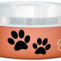 Loving Pets Metallic Bella Bowl, Small, Copper