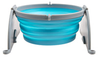 
              Loving Pets Bella Roma Travel Bowl for Dogs, Medium, Blue
            