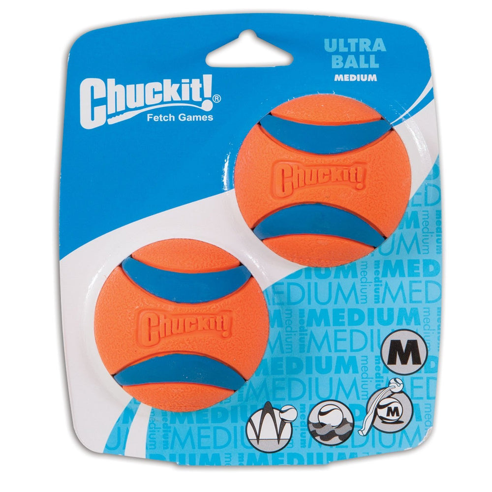 ChuckIt! Ultra Ball, Medium (2.5 Inch) 2 Pack