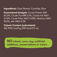 
              Pet 'n Shape Duck 'n Rice Dumbbells - All Natural Dog Treats, Duck, 3 Oz
            