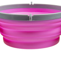 Loving Pets Bella Roma Travel Bowl for Dogs, Large, Pink