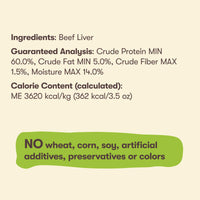 
              Pet 'n Shape Beef Liver Slice Jerky - Made & Sourced in The USA - All Natural Dog Treats, 12 Oz
            