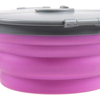 Loving Pets Bella Roma Travel Bowl for Dogs, Large, Pink