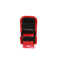 Five Star Pet Paw Print Dispenser and Pet Clean Up Bags, Red
