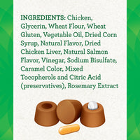 
              FELINE GREENIES PILL POCKETS for Cats Natural Soft Cat Treats, Salmon Flavor, 3 oz. Pack (85 Treats)
            