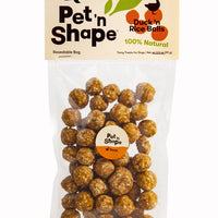 Pet 'n Shape Duck 'n Rice Balls - All Natural Dog Treats, Balls 3.5 Oz