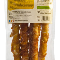 Pet 'n Shape Chicken Hide Twist - All Natural Treat, Chicken, Large, 6 Count
