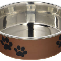 Loving Pets Metallic Bella Bowl, Small, Copper