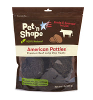 
              Pet 'n Shape All American Beefy Patty Dog Treats  Made and Sourced in The USA, 1 lb
            
