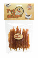 
              Pet 'n Shape Chik 'n Skewers - Chicken Wrapped Rawhide - All Natural Dog Treats, Chicken, 8 Oz
            