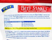 
              Pet Center, Inc. Beef Stakes Grain Free Dog Treats Protein Hearty Beef Taste Slowly Dehydrated,8 Ounces
            