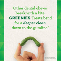 
              GREENIES TEENIE Natural Dog Dental Care Chews Oral Health Dog Treats Fresh Flavor, 12 oz. Pack (43 Treats)
            