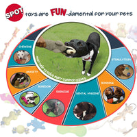 Ethical Plush Soccer Ball Dog Toy, 4-1/2-Inch