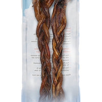 Loving Pets Pure Piggy Dog Treat, 12"-14", 2-Pack, Braided Pig Pizzle