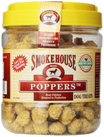 
              Smokehouse 100-Percent Natural Chicken Poppers Dog Treats
            