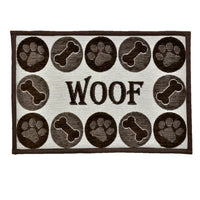 Loving Pets Bella Fashion Mat for Dogs, Woof Chenille