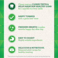 
              GREENIES Grain Free Regular Natural Dental Care Dog Treats, 12 oz. Pack (12 Treats)
            