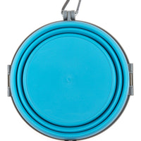 Loving Pets Bella Roma Travel Bowl for Dogs, Large, Blue