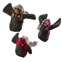 SPOT Ethical Pets Sitting Bird with Catnip Lil Softies Cat Toy, Assorted