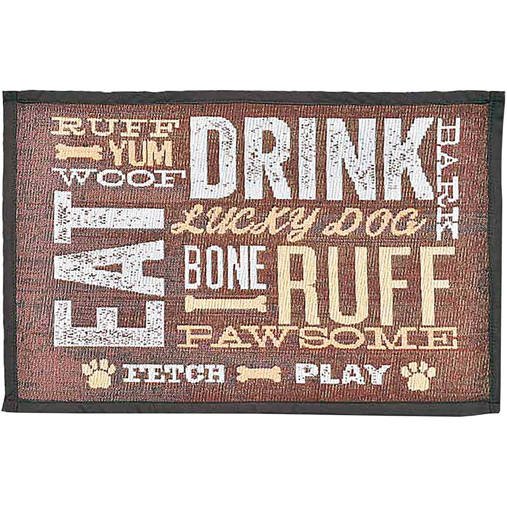 Loving Pets Bella Fashion Mat for Dogs, Dog Day Expressions