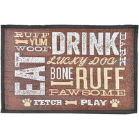 Loving Pets Bella Fashion Mat for Dogs, Dog Day Expressions (7577)