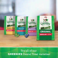 
              GREENIES Original Large Natural Dog Dental Care Chews Oral Health Dog Treats, 6 oz. Pack (4 Treats)
            