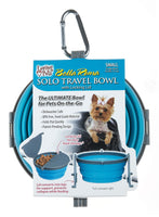 
              Loving Pets Bella Roma Travel Bowl for Dogs, Small, Blue
            