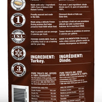 PureBites Turkey For Dogs, 2.47Oz/ 70G - Mid Size (PB000901)