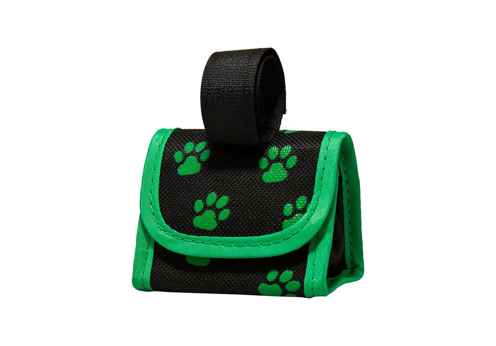 Five Star Pet Paw Print Dispenser & Pet Clean Up Bags, Green