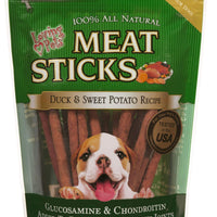 Loving Pets Meat Sticks Dog Treats, Sweet Potato and Duck Recipe