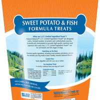 Natural Balance L.I.D. Limited Ingredient Diets Small Breed Dog Treats, Sweet Potato & Fish Formula, 8 Ounce Pouch, Grain Free