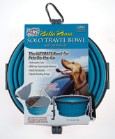 
              Loving Pets Bella Roma Travel Bowl for Dogs, Large, Blue
            