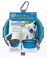 
              Loving Pets Bella Roma Travel Bowl for Dogs, Medium, Blue
            