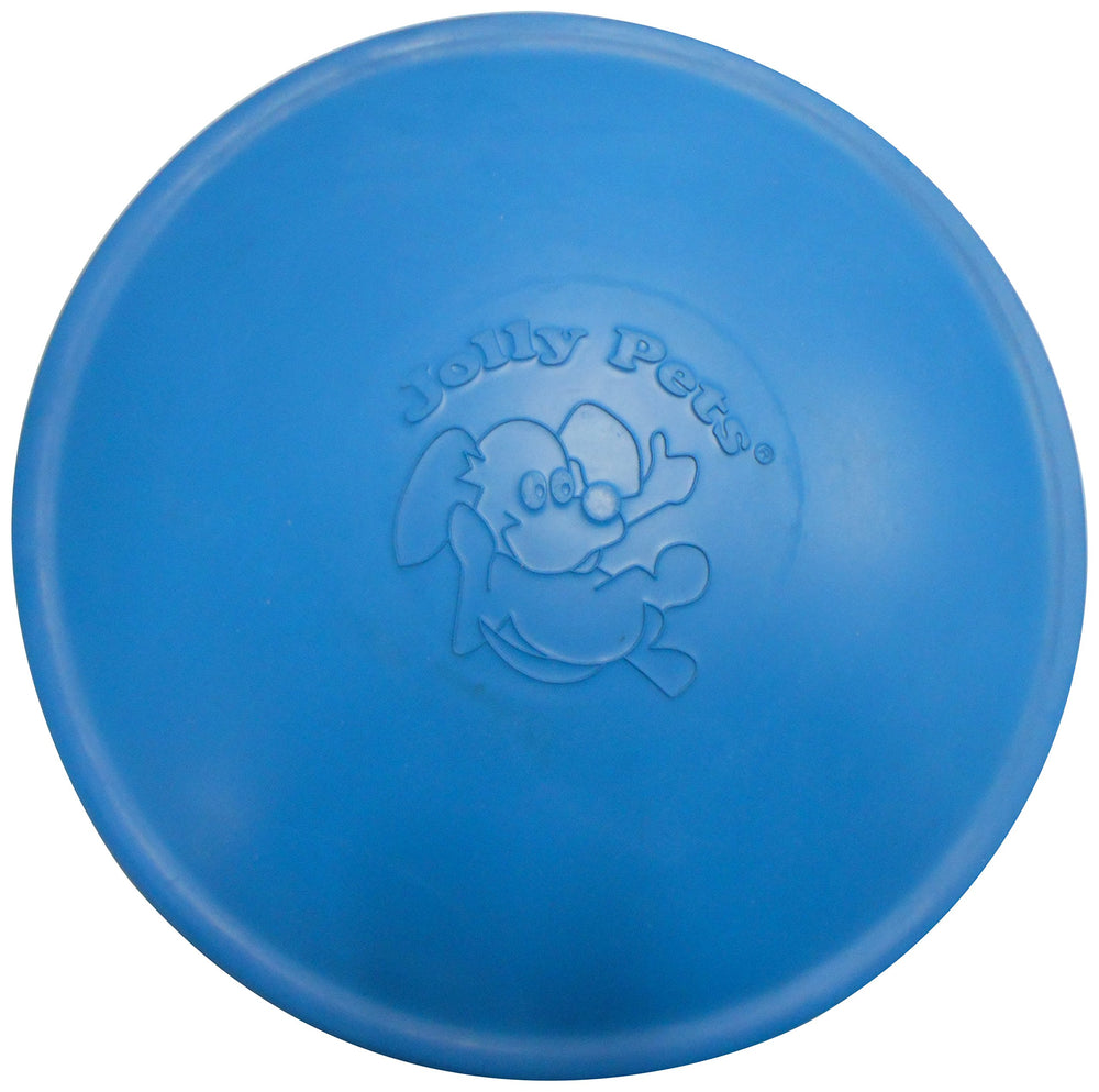 Jolly Pets Flexible, Floating Flyer Dog Toy, Large/9.5-Inch Blue (195 BL)
