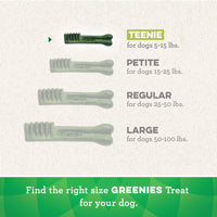 
              GREENIES Original TEENIE Natural Dental Care Dog Treats, 6 oz. Pack (22 Treats)
            