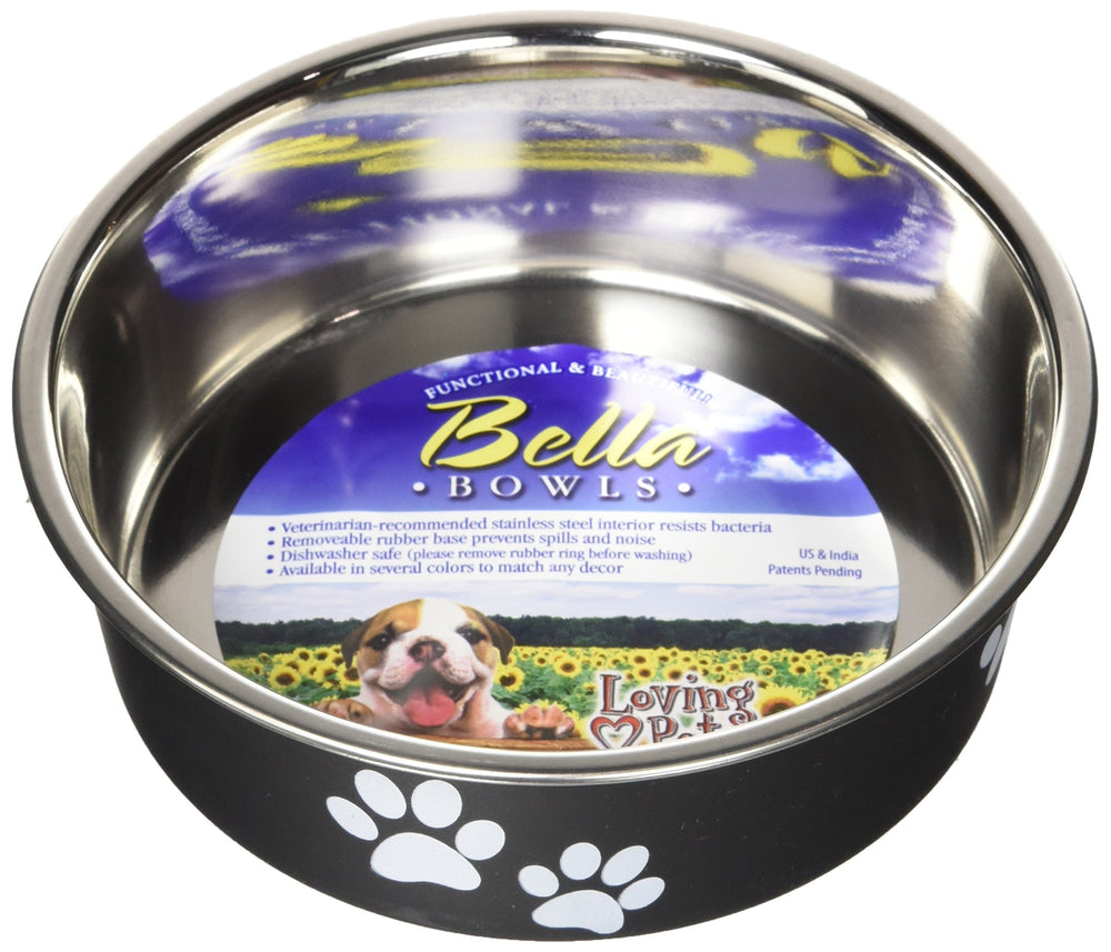 Loving Pets Bella Bowl for Dogs, Small, Espresso (7404)