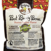 Exclusively Dog Pet Best Buddy Bones-Peanut Butter Flavor, 5-1/2-Ounce Package, Model Number: 44900